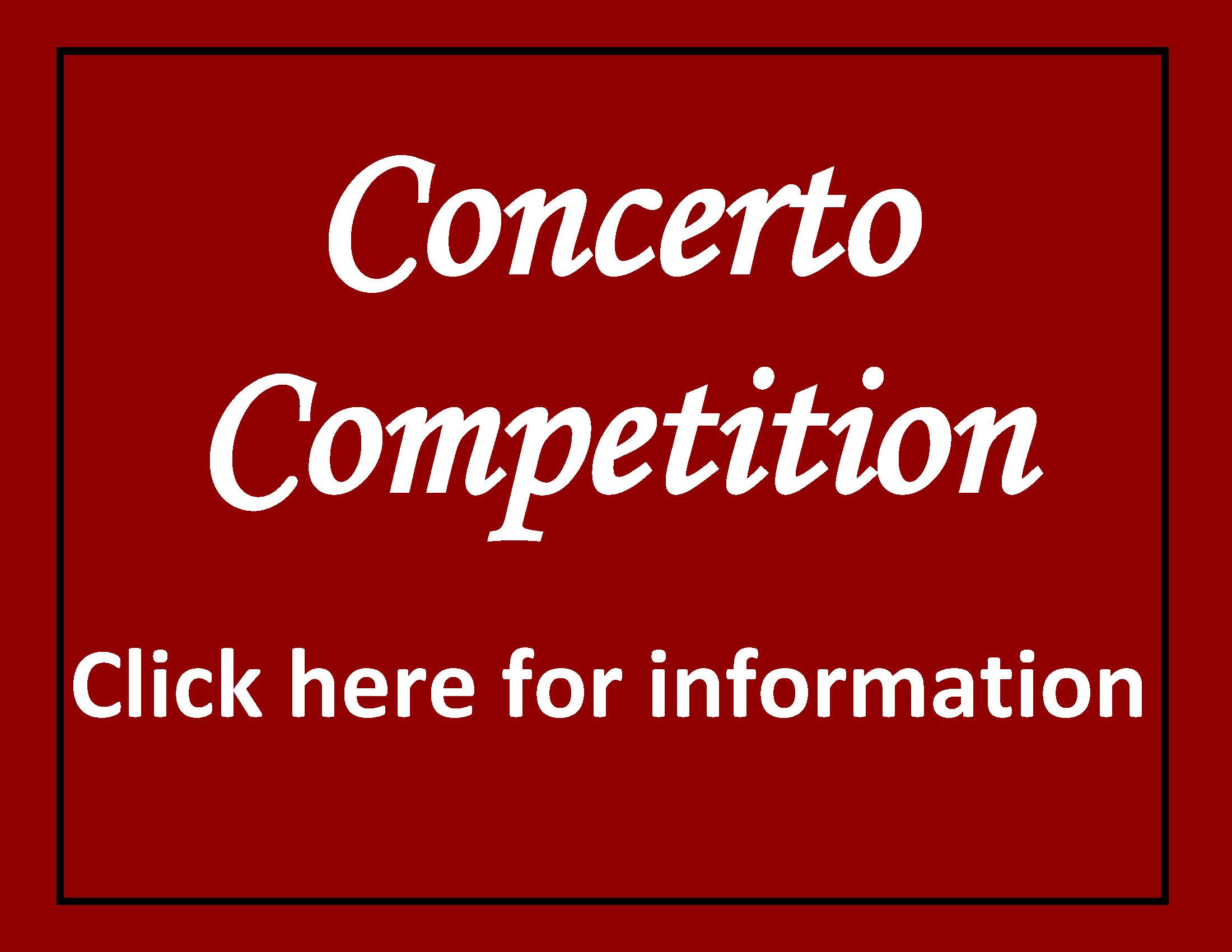 Concerto Competition Details